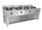 GGM Gastro | Wokfornuis op gas - 4-pits - 56 kW | GWHN2078