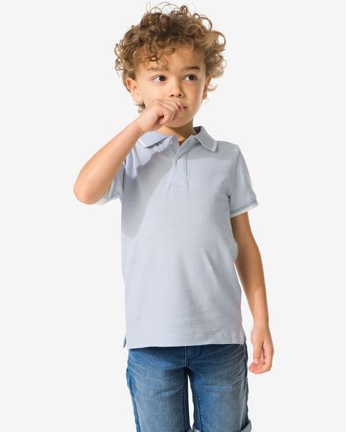 HEMA Kinderpolo lichtblauw van €12.99 voor €9.09 sale, Kinderen en Baby's, Kinderkleding | Overige, Nieuw, Verzenden