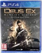 Deus Ex Mankind Divided-Day One Edition Frans (PlayStation, Spelcomputers en Games, Games | Sony PlayStation 4, Ophalen of Verzenden