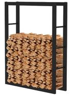 Haardhoutopslag - Design Houtrek - 125x100x25cm., Huis en Inrichting, Ophalen of Verzenden, Nieuw, Hout, Vrijstaand