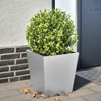 vidaXL Plantenbank 40x40x40 cm gegalvaniseerd staal, Tuin en Terras, Bloembakken en Plantenbakken, Verzenden, Nieuw, Metaal
