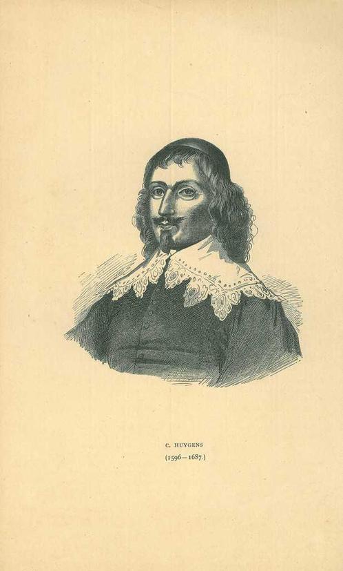 Portrait of Constantijn Huygens, Antiek en Kunst, Kunst | Etsen en Gravures