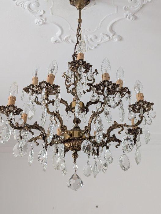 Kroonluchter - Kristal - Gigante 12 luci, Antiek en Kunst, Antiek | Overige Antiek
