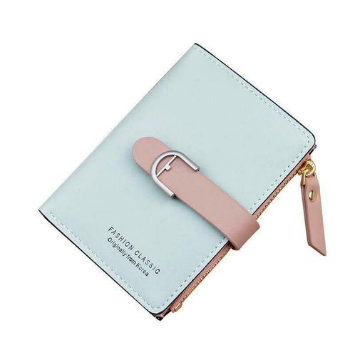ZILOU Portemonnee Compact Ritsvak Groen [TIP!], Sieraden, Tassen en Uiterlijk, Portemonnees, Groen, Nieuw, Overige merken, Verzenden