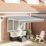 vidaXL Luifel handmatig uittrekbaar en LED 300x250 cm, Verzenden, Nieuw