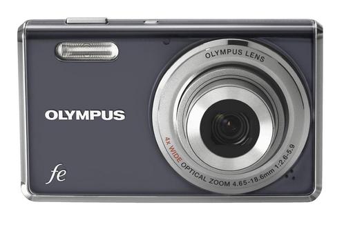 Olympus FE-4000 Digitale Compact Camera - Grijs (In doos), Audio, Tv en Foto, Fotocamera's Digitaal, Zo goed als nieuw, Verzenden