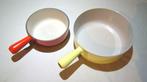 Le Creuset - 2 originele Le Creuset steelpannen n° 18 en 24