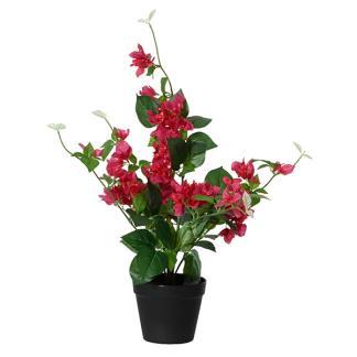 Kunstplant Bougainville | Decoris | 76 cm (In pot, Ø 40 cm), Huis en Inrichting, Woonaccessoires | Kunstplanten en Kunstbloemen