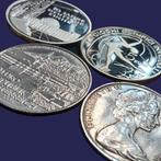 Italië. Austria, Germania, Australia - 4 Monete Argento FDC