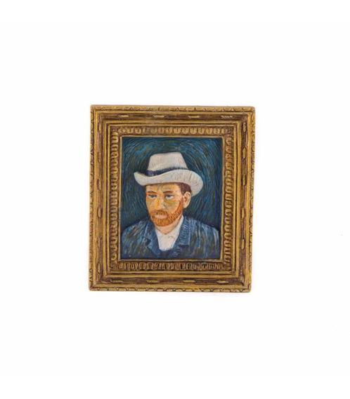 Magneet met 3D zelfportret Vincent van Gogh, Kleding | Heren, Schoenen, Nieuw, Ophalen of Verzenden