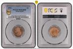 Koningin Wilhelmina 1 cent 1892 MS64 RB PCGS gecertificeerd, Verzenden, Koningin Wilhelmina, 1 cent, Losse munt