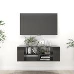 vidaXL Tv-wandmeubel 102x35x35 cm bewerkt hout hoogglans, 100 tot 150 cm, Verzenden, Nieuw, Minder dan 100 cm