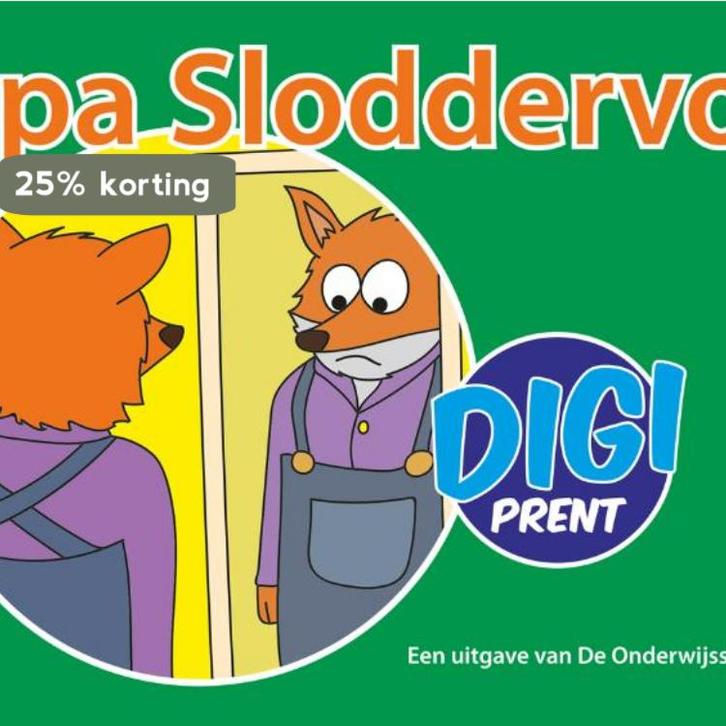 Opa Sloddervos / Digiprentserie / 12 9789078688549, Boeken, Kinderboeken | Kleuters, Gelezen, Verzenden