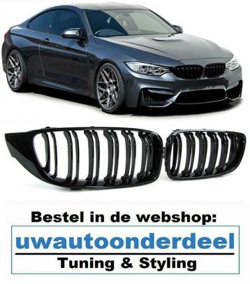 Bmw 4 Serie F32 F33 F36 F80 F82 M4 Grill Nieren Glans Zwart beschikbaar voor biedingen