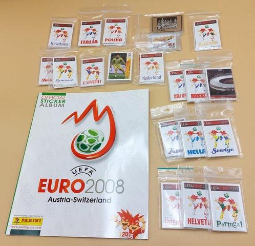 Panini - Euro 2008 - Zlatan Ibrahimovi, Cristiano Ronaldo, Verzamelen, Overige Verzamelen