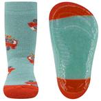 Antislipsok Ewers - Lichtblauw en Oranjebruin met Oldtimer C, Nieuw, Ophalen of Verzenden, Jongetje, Ewers