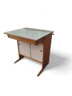 Schrijftafel - Els, Plastic - Vintage schooldesk, Antiek en Kunst