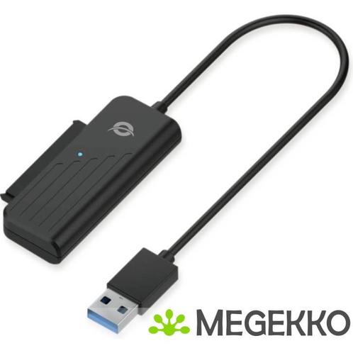 Conceptronic ABBY01B kabeladapter/verloopstukje USB A SATA, Computers en Software, Harde schijven, Nieuw, Verzenden