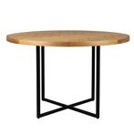 30% Korting | Dutchbone Class Eettafel, Huis en Inrichting, Tafels | Eettafels, Verzenden, Zo goed als nieuw, Bohemian,Industrieel