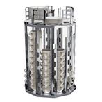 GGM Gastro | Kop & schotel dispenser - Roterend - Chroom |, Verzenden, Nieuw, Overige materialen