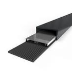 Profielset midden: klemprofiel met beglazingsrubber, afdekka, Doe-het-zelf en Verbouw, Metalen, Ophalen of Verzenden, Nieuw