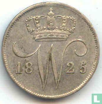 Nederland 10 cent 1825 (B - muntslag) (munten), Postzegels en Munten, Munten | Nederland, Losse munt, Goud, Zilver, Verzenden