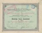Visscherij-Maatschappij Vlaardingen, aandeel 1895 / 1896, Ophalen of Verzenden, Voor 1920, Aandeel