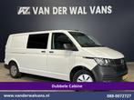 Volkswagen Transporter | 2.0 TDI L2H1 Dubbele Cabine Euro6, Auto's, Bestelauto's, Gebruikt, Euro 6, Volkswagen, Wit