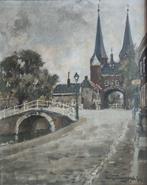 H.C. Kranenburg jr. (1917 - 1997) - Delft, De Oostpoort, Antiek en Kunst, Kunst | Schilderijen | Klassiek