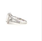 Ring - 18 karaat Witgoud - 3.60ct. tw. Diamant (Lab-grown) -, Sieraden, Tassen en Uiterlijk, Ringen, Nieuw