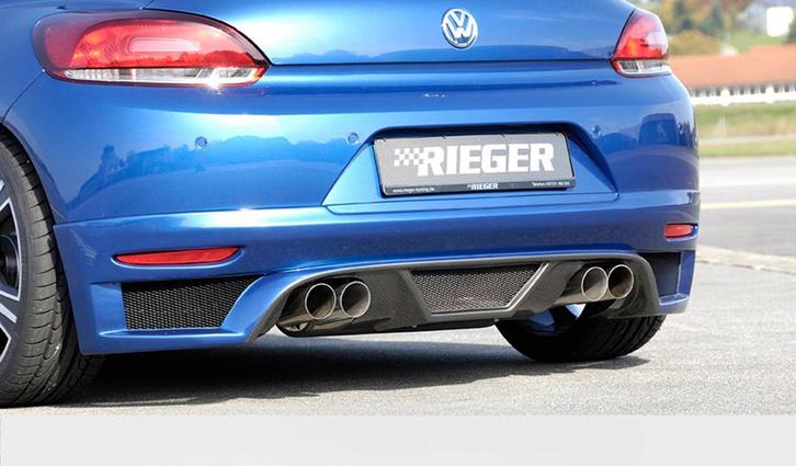 Rieger achteraanzetstuk | Scirocco 3 (13): 08.08-04.14 (tot, Auto-onderdelen, Carrosserie en Plaatwerk, Nieuw, Volkswagen, Verzenden