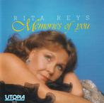 Rita Reys With Trio Pim Jacobs - Memories Of You, Ophalen of Verzenden, Gebruikt