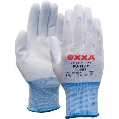 Oxxa pu flex wit werkhandschoen 14 083 middle m, Doe-het-zelf en Verbouw, Veiligheidskleding, Nieuw, Verzenden