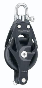 Harken 60mm Element enkelschijfs blok met hondsvot, Watersport en Boten, Ophalen of Verzenden, Nieuw