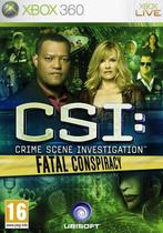 CSI Fatal Conspiracy (Xbox 360), Spelcomputers en Games, Games | Xbox 360, Verzenden, Gebruikt, Vanaf 12 jaar