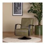 Leren draaifauteuil Mood, Huis en Inrichting, Fauteuils, Nieuw, Ophalen of Verzenden, 50 tot 75 cm, Industrieel, Modern
