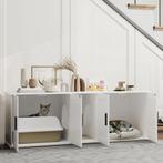 TRUUSK Kattenbak-kast Kattenhuis Met Deur Scheidingswand Kat, Verzenden, Nieuw