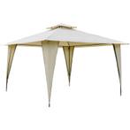 TRUUSK Tuinpaviljoen Partytent Met Dubbel Dak 3.45x3.45x2.68, Tuin en Terras, Partytenten, Verzenden, Nieuw