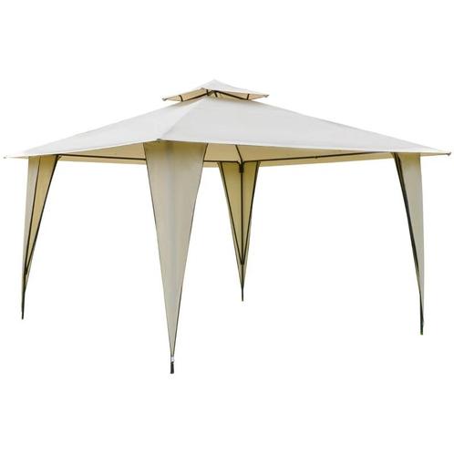 TRUUSK Tuinpaviljoen Partytent Met Dubbel Dak 3.45x3.45x2.68, Tuin en Terras, Partytenten, Nieuw, Verzenden