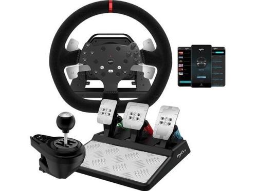 Veiling - PXN - V10 - Professioneel Racestuur - Met pedalen, Spelcomputers en Games, Spelcomputers | Overige Accessoires