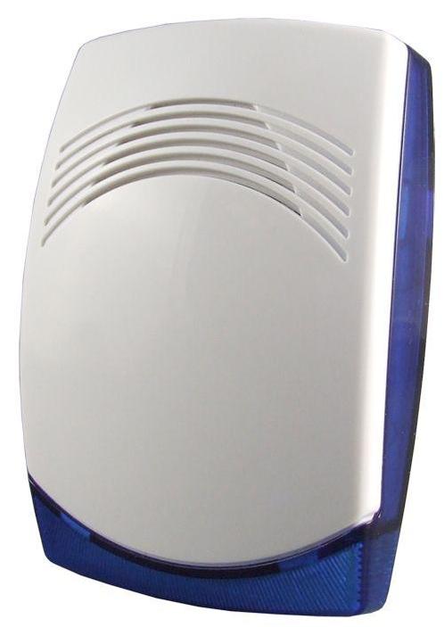 Bedrade binnensirene met blauwe LED flitslicht, 12V, Audio, Tv en Foto, Videobewaking, Nieuw, Ophalen of Verzenden