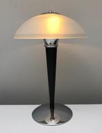 Tafellamp - Glas, Staal - Mushroom tafellamp
