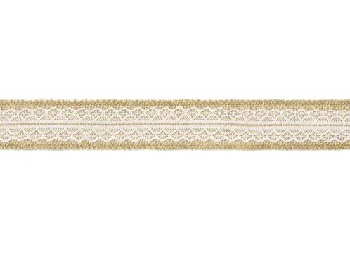 Kanten Lint Jute 5m, Hobby en Vrije tijd, Feestartikelen, Nieuw, Verzenden