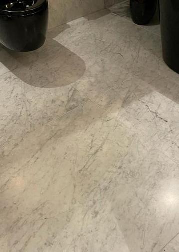 Marmer Carrara vloer super voordelig