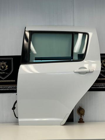 Portier links achter 4 deur Suzuki Swift bj.2010 kleur wit