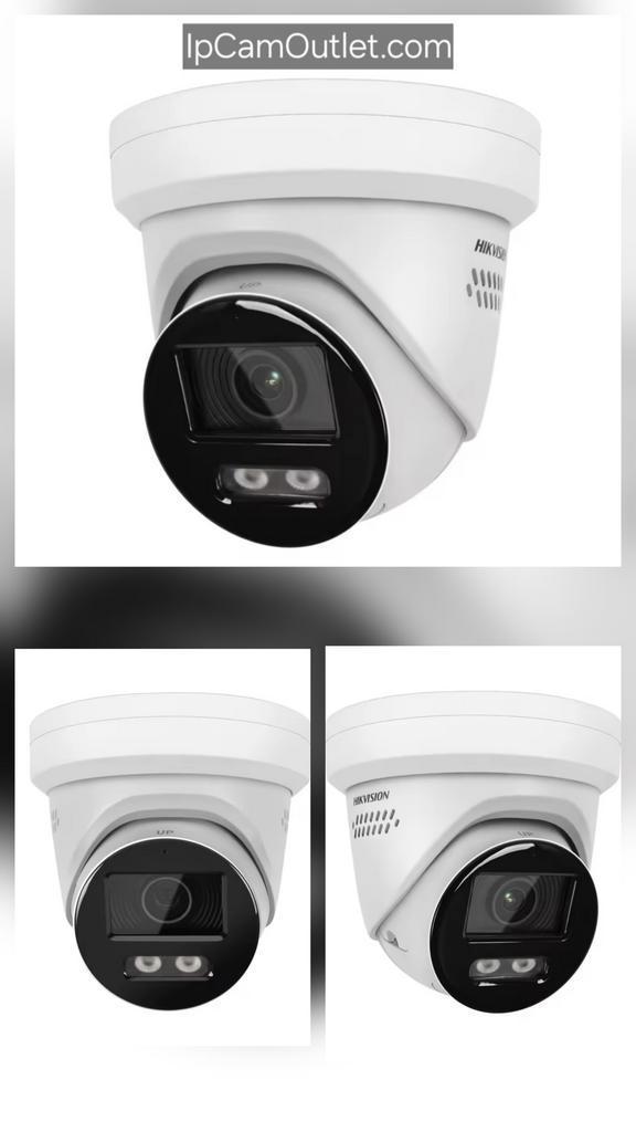 PRO Hikvision 4K ColorVu IP-cam, AI-detectie, dag/nacht zich, Audio, Tv en Foto, Videobewaking, Nieuw, Buitencamera, Ophalen of Verzenden