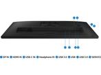 Samsung LS24A400UJUXEN - 24 Monitor - Full HD 1920x1080, Computers en Software, Monitoren, Verzenden, Zo goed als nieuw