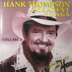 cd - Hank Thompson - Greatest Songs - Volume Two, Verzenden, Zo goed als nieuw