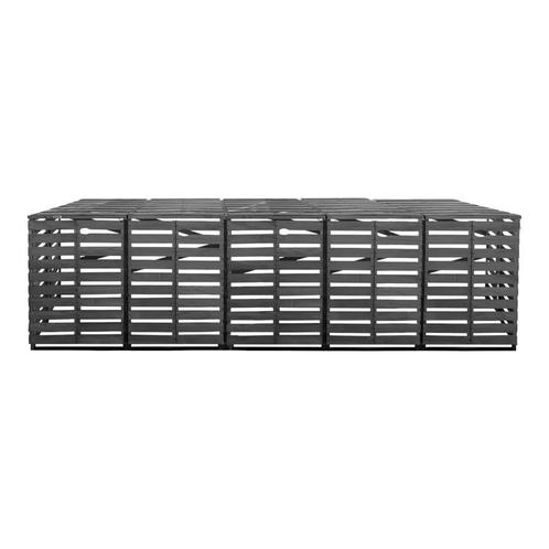 5x Containerombouw | Kliko ombouw | Containerberging | Grijs, Tuin en Terras, Bergingen en Tuinkasten, Nieuw, Hout, Containerberging