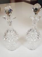Tafelservies (6) - Kristal - Olie azijn zout peper mos, Antiek en Kunst, Antiek | Glas en Kristal